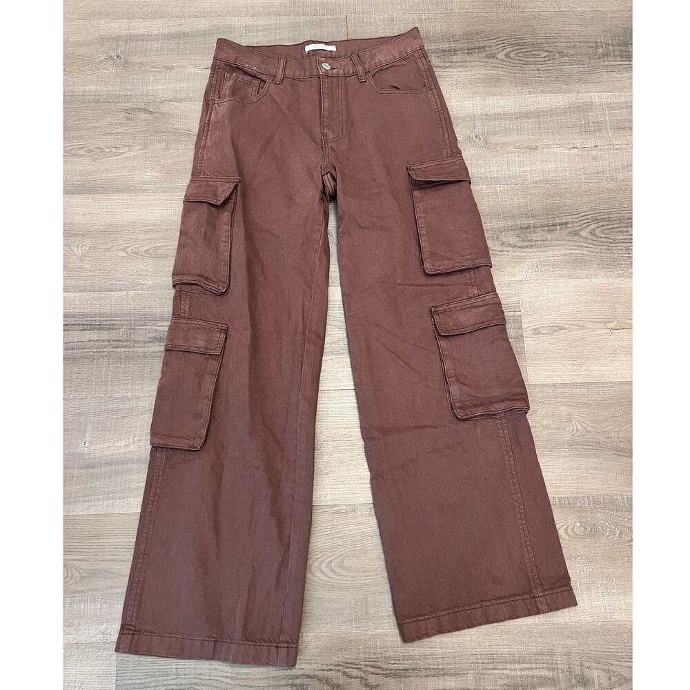 Pacsun 90s Baggy Cargo Brown Pants